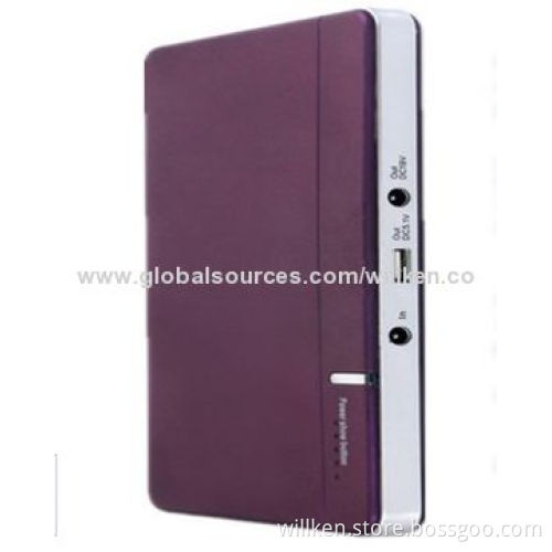 Laptop Power Bank for Notebook, Tablets, with High Capacity of 20,000mAh and 15 Tips for Any Brand